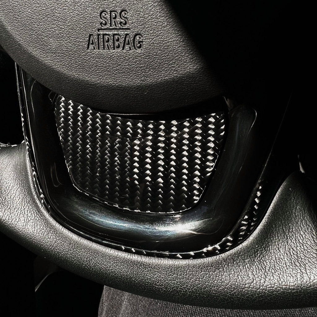 Carbon Steering Wheel Trim for GR Supra (A90/A91)